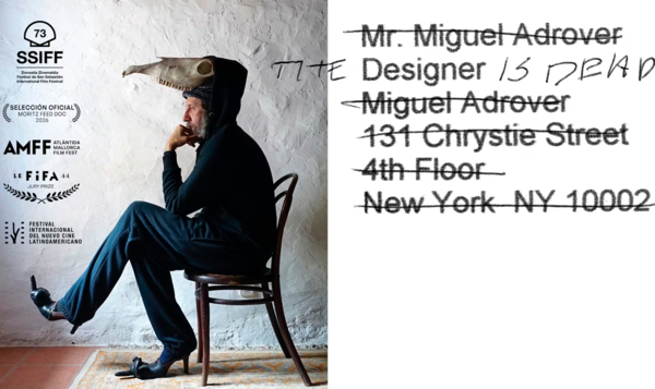 Dos premios para el documental The Designer is Dead de Gonzalo Hergueta, Alumni IED Madrid